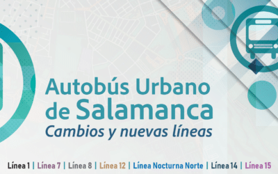 Cambios y nuevas líneas de Salamanca de Transportes